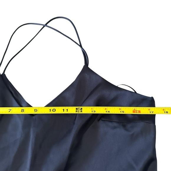 CUSHNIE For Target Colorblock Pleated Midi Dress Navy/Green NWT Sz 10 Modern - Picture 7 of 12